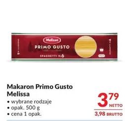 Melissa - Makaron Primo Gusto