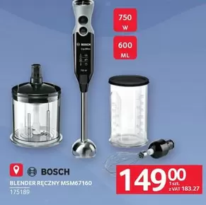 Bosch - Blender Ręczny MSM67160