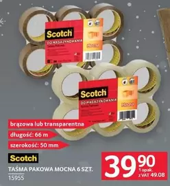 Mm - TAŚMA PAKOWA MOCNA 6 SZT.