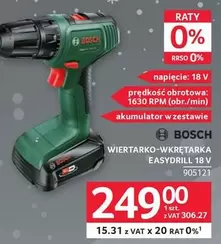 Bosch - WIERTARKO-WKRĘTARKA EASYDRILL 18 V