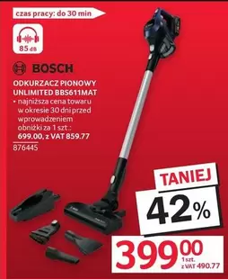 Bosch - ODKURZACZ PIONOWY UNLIMITED BBS611MAT