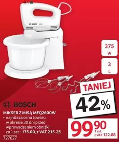 Bosch - MIKSER Z MISĄ MFQ2600W