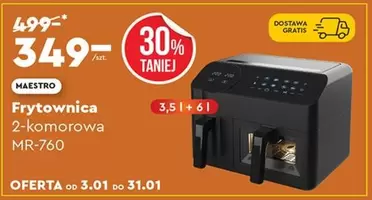 Frytownica 2-komorowa MR-760