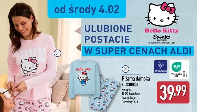 Hello - Piżama damska z licencją