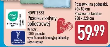 Pościel z satyny poliestrowej