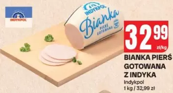 BIANKA PIERŚ GOTOWANA Z INDYKA