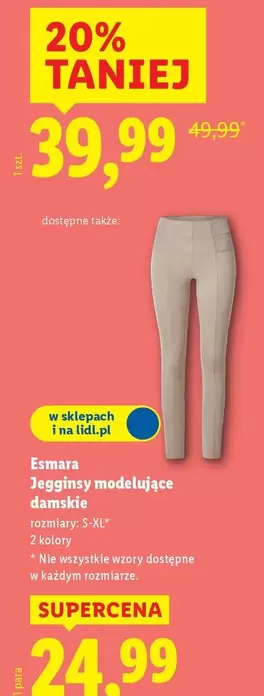 legginsy modelujące damskie