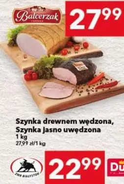 Mb - Szynka drewnem wędzona, Szynka Jasno uwędzona