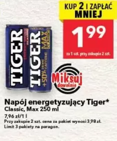Tiger - Napój energetyzujący
