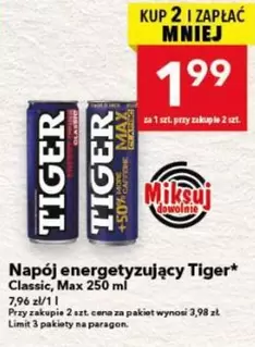 Tiger - Napój energetyzujący