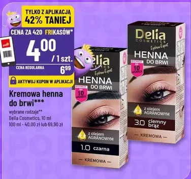 Kremowa henna do brwi