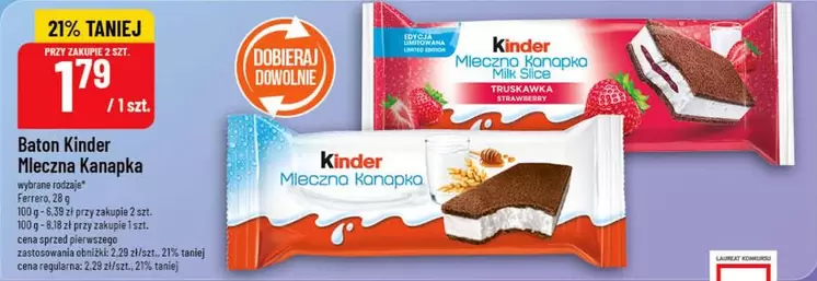 Kinder Mleczna Kanapka