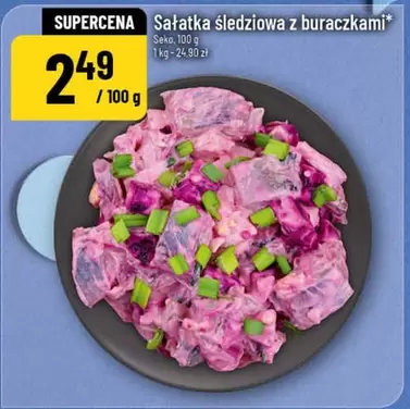 Sałatka śledziowa z buraczkami