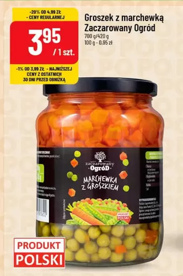 Groszek z marchewką