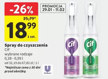 Infinite - Spray do czyszczenia