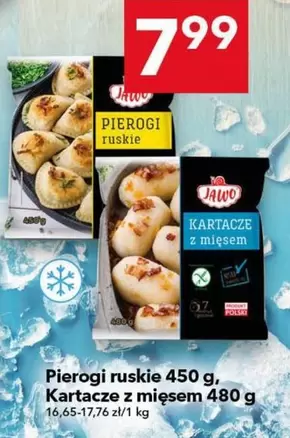 Pierogi ruskie, Kartacze z mięsem