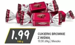 Brownie - CUKIERKI BROWNIE Z WIŚNIĄ