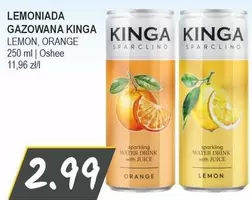 GAZOWANA KINGA LEMON, ORANGE