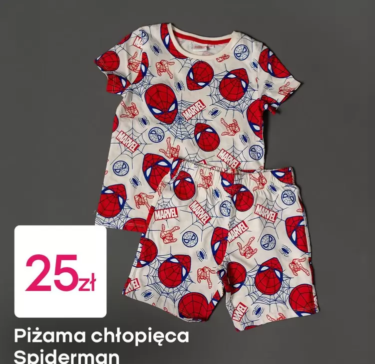 Marvel - Piżama chłopięca Spiderman