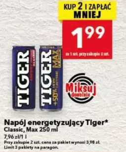 Tiger - Napój energetyzujący