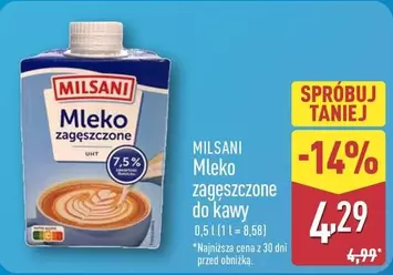 Mleko zagęszczone do kawy