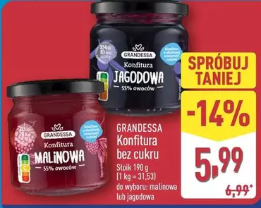 Konfitura Malinowa lub Jagodowa