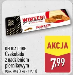 Czekolada z nadzieniem piernikowym