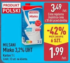 Mleko 3,2% UHT