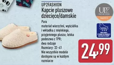 Kapcie pluszowe dziecięce/damskie
