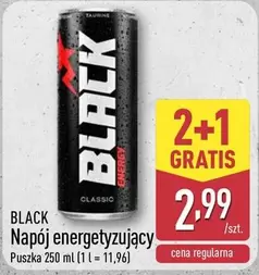 Black - Napój energetyzujący