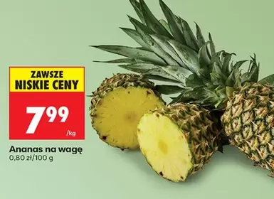 No - Ananas na wagę