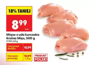 Mięso z uda kurczaka