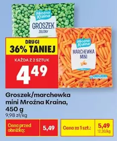 Mini - Groszek/marchewka mini