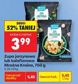 Zupa jarzynowa lub kalafiorowa