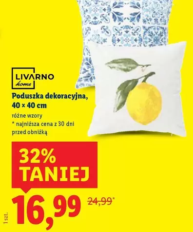 Poduszka dekoracyjna, 40 x 40 cm