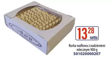 Rurka waflowa z nadzieniem mlecznym 900 g