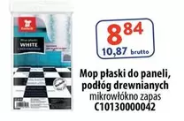 Mop płaski do paneli, podłóg drewnianych mikrowłókno zapas C101300000042