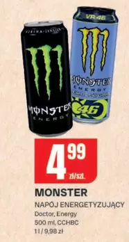 Monster - NAPOJ ENERGETYZUJĄCY