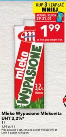 Wypasione Mlekovita UHT 3,2%