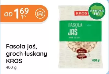 Fasola jaś, groch łuskany