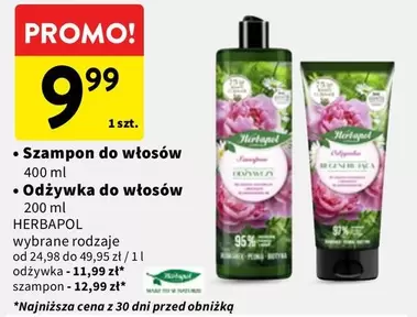 Szampon do włosów, Odżywka do włosów