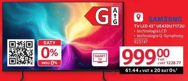 TV LED 43" UE43DU7172U