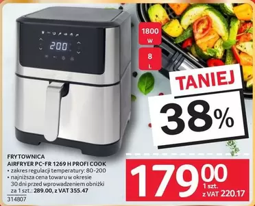 AIRFRYER PC-FR 1269 H PROFI COOK