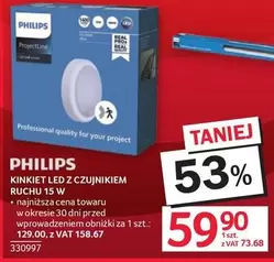 Philips - KINKIET LED Z CZUJNIKIEM RUCHU 15 W