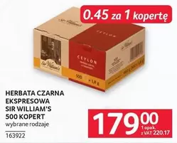 HERBATA CZARNA EKSPRESOWA 500 KOPERT