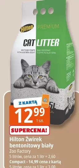 Cat - Żwirek bentonitowy biały
