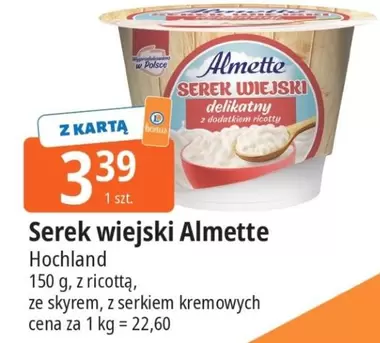 Serek wiejski Almette