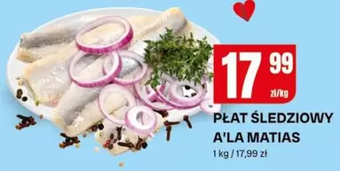 PŁAT ŚLEDZIOWY A'LA MATIAS