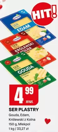 SER PLASTRY Gouda, Edam, Królewski z Koina