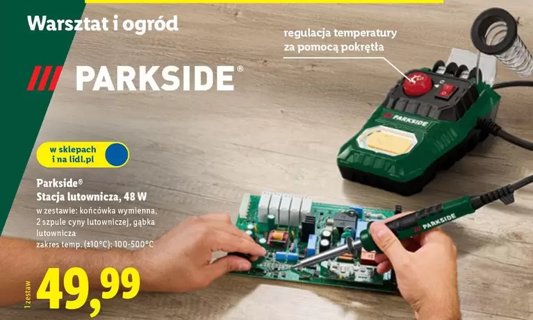 Stacja lutownicza, 48 W